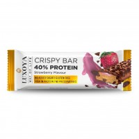 CRISPY BAR 40% – PROTEÍNOVÉ TYČINKY 45g Strawberry