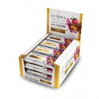 CRISPY BAR 40% – PROTEÍNOVÉ TYČINKY 12x45g Strawberry