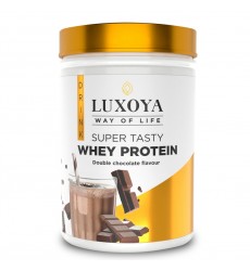 SUPER TASTY WHEY PROTEIN – PREMIUM WHITE FRUIT ITALIAN POWDER 30g,450g Double holland chocolate