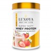 SUPER TASTY WHEY PROTEIN – PREMIUM WHITE FRUIT ITALIAN POWDER 30g,450g Strawberry- White chocolate