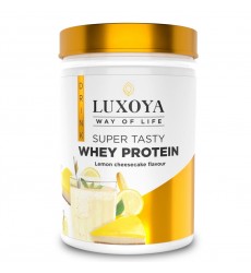 SUPER TASTY WHEY PROTEIN – PREMIUM WHITE FRUIT ITALIAN POWDER 30g,450g Lemon Cheesecake