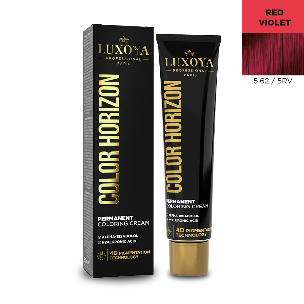 LUXOYA COLOR HORIZON -Farba s amoniakom 60ml 5.62/5RV