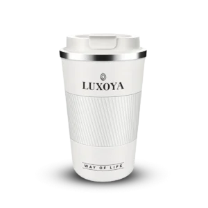 LUXOYA TERMOSKA NA KÁVU A ČAJ-BIELA 400ML