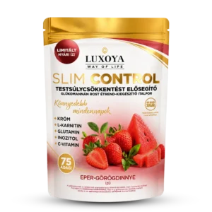 LUXOYA SLIM CONTROL - CHUŤ JAHODA-MELÓN 300G