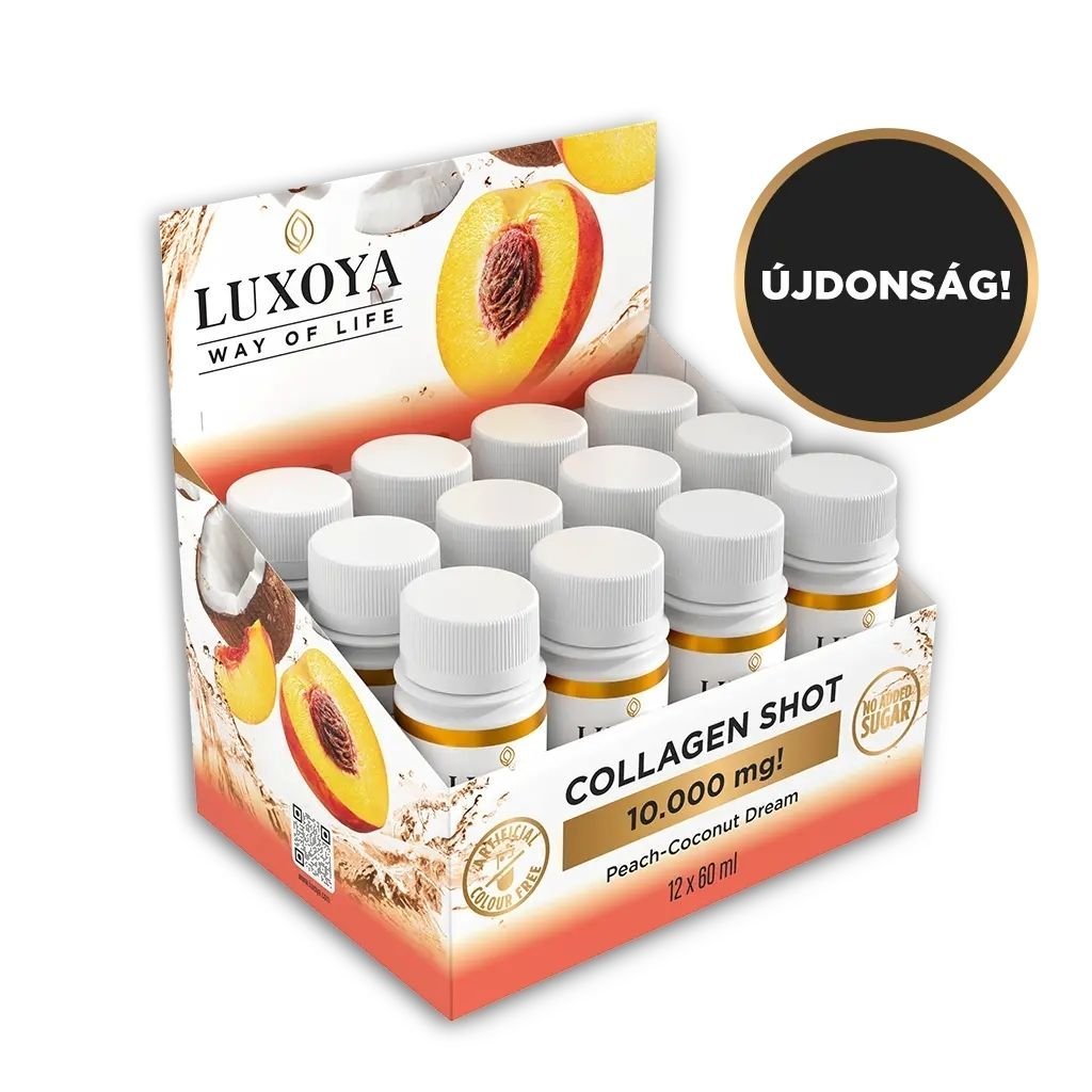 COLLAGEN SHOT 10 000 mg TEKUTÝ KOLAGÉN-PEACH COCONUT