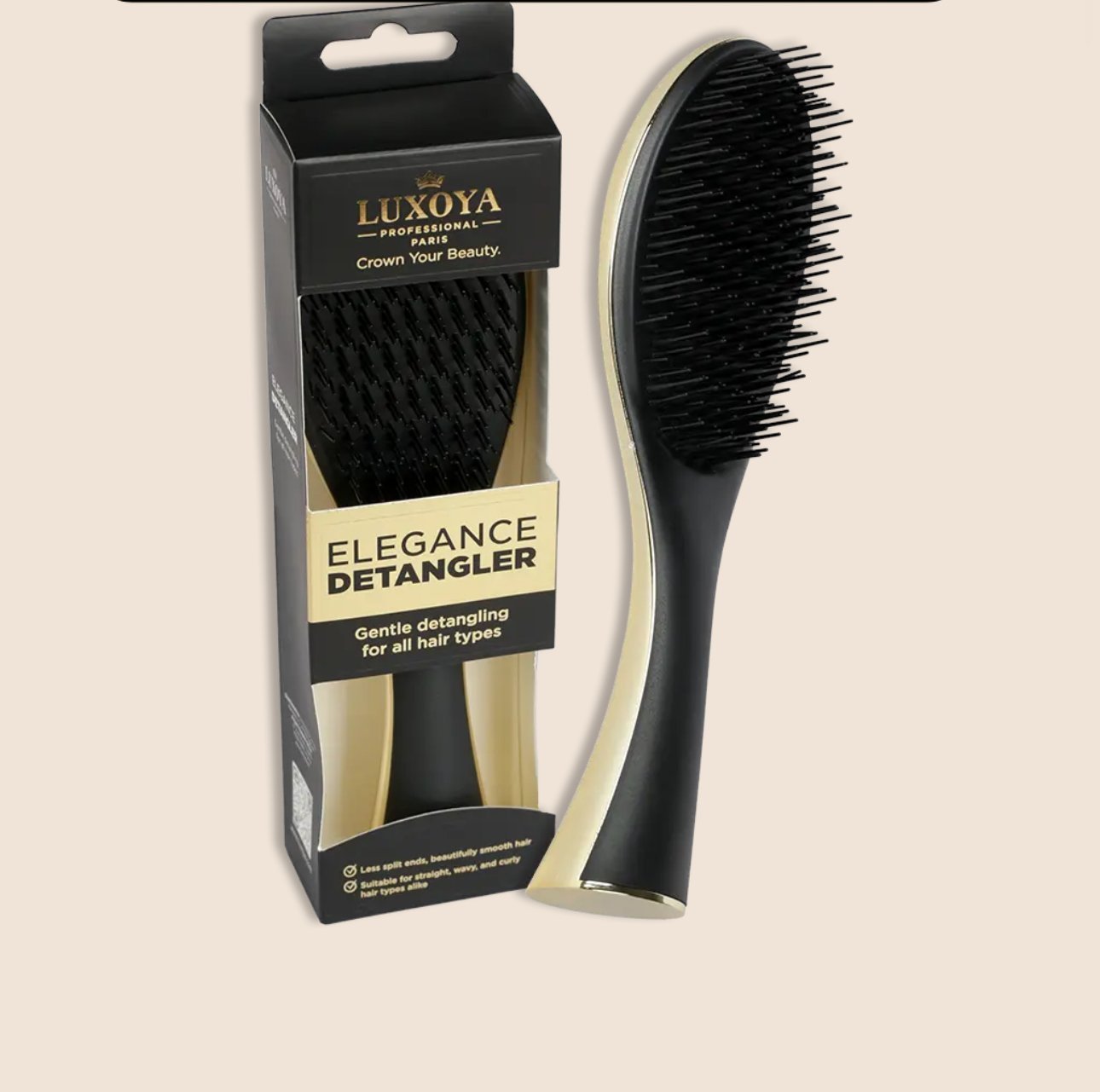 Luxoya Elegance Detangler - Kefa na vlasy